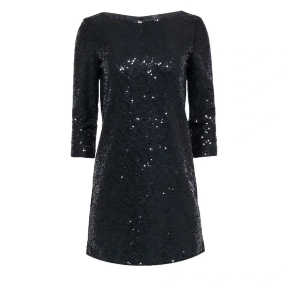 slim fit dress slacks Sequin Shift Dress – Better in Bourbon main image 1